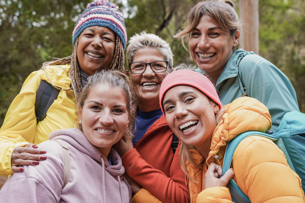 Group of women posing for a photo