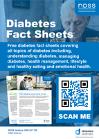 diabetes fact sheets poster