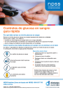 Thumbnail of Blood Glucose Checks quick guide PDF in Spanish