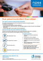 Thumbnail of Blood Glucose Checks quick guide PDF in Turkish