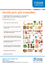 Thumbnail of Healthy Eating quick guide PDF in Punjabi