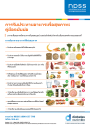 Thumbnail of Healthy Eating quick guide PDF in Thai