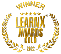 Winner Learnx awards gold 2022
