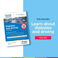 Poster diabetes and driving