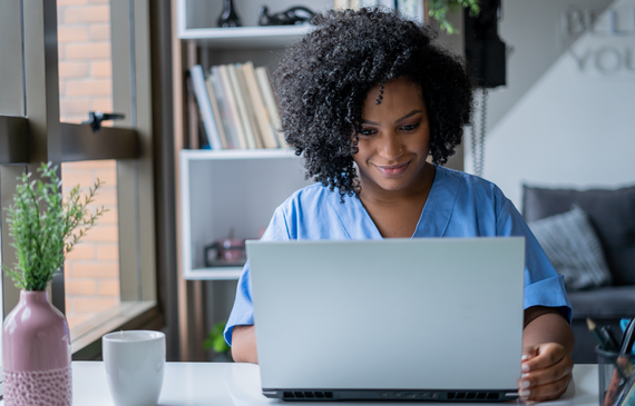 Nurse learning online